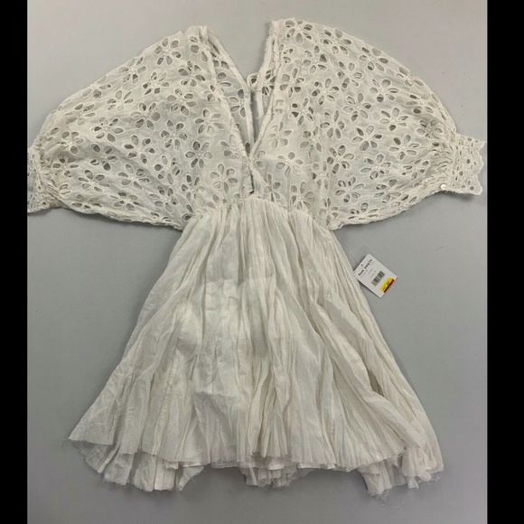 Free People White Mini Dress - Picture 3 of 6